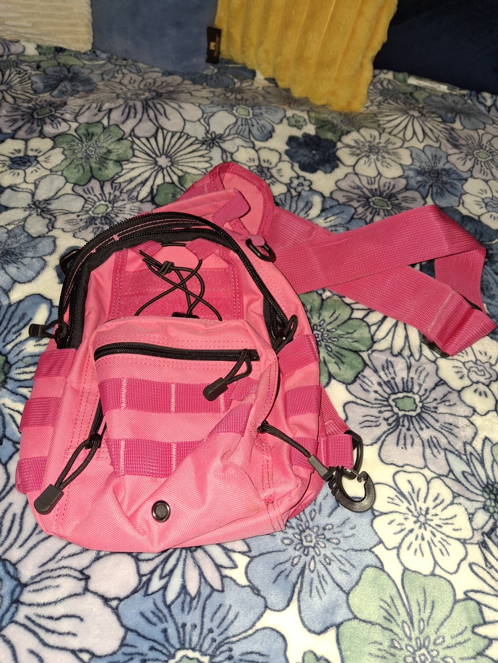 Pink Women's Crossbody Sling Bag - Brand Not Visible